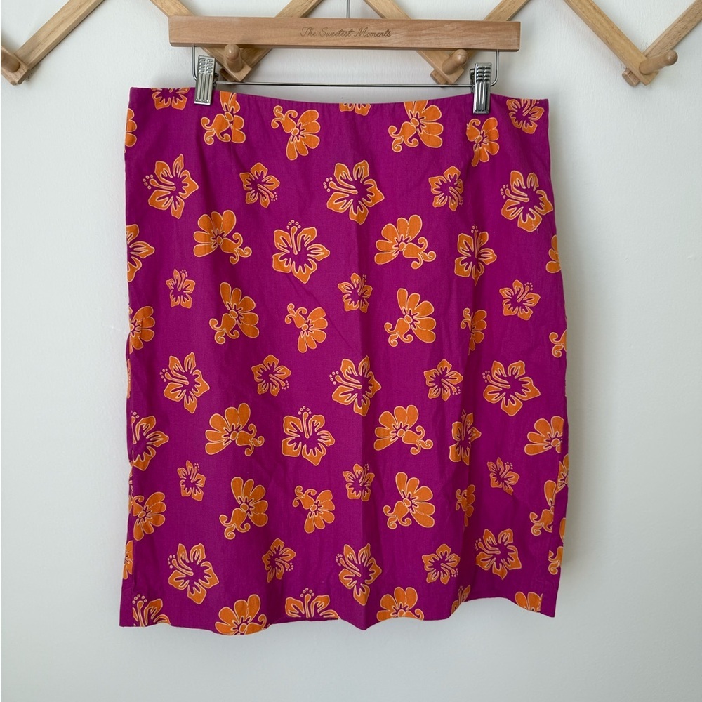 Oxford & Fulham Floral Print Skirt